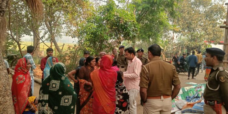 गोपालगंज: होली के दिन अधजले शव से सनसनी, विवाहिता की संदिग्ध मौत; दहेज हत्या का आरोप