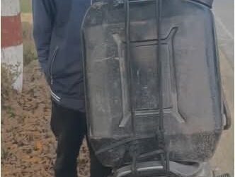 कटेया में शराब के खिलाफ पुलिस की कार्रवाई, 18 लीटर देसी शराब के साथ युवक गिरफ्तार