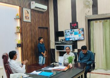 रामनवमी पर्व के अवसर पर विधि-व्यवस्था संधारण हेतु समीक्षात्मक बैठक आयोजित