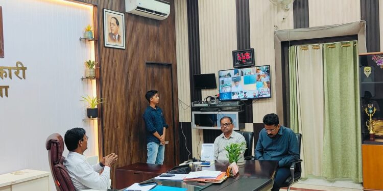 रामनवमी पर्व के अवसर पर विधि-व्यवस्था संधारण हेतु समीक्षात्मक बैठक आयोजित