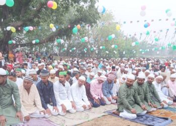 विजयीपुर में ईद का जश्न: शांति, सद्भाव और भाईचारे की मिसाल