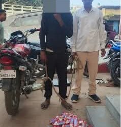 23 लीटर देसी शराब बरामद, एक तस्कर गिरफ्तार