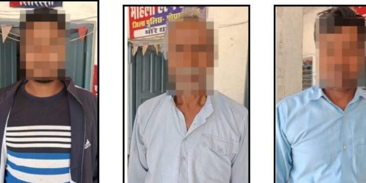 हत्या के प्रयास कांड में बड़ी कार्रवाई: तीन अभियुक्त गिरफ्तार