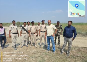 गोपालगंज: बालू माफियाओं के खिलाफ प्रशासन का बड़ा एक्शन, जागीरीटोला के घाटों पर हड़कंप।