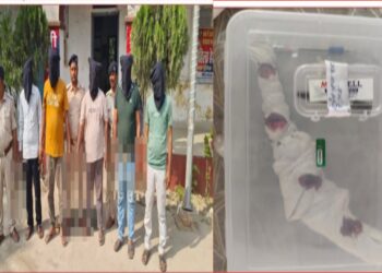 मीरगंज पुलिस की बड़ी कामयाबी: कृष्णा सिंह हत्याकांड का खुलासा, 5 आरोपी गिरफ्तार, हथियार और मोबाइल बरामद