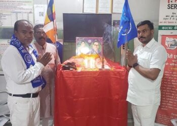नौतन में धूमधाम से मनी डॉ भीमराव अम्बेडकर की जयंती