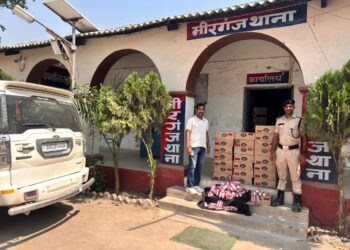 गोपालगंज में शराब तस्करों पर बड़ा वार: 218 लीटर देसी शराब के साथ स्कॉर्पियो जब्त