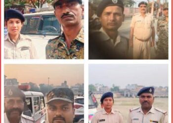 गोपालगंज: सुरक्षा के मद्देनजर पुलिस ने कसी कमर, शहर के चप्पे-चप्पे पर ‘मॉर्निंग पेट्रोलिंग’ जारी।