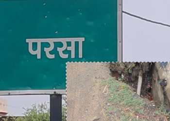 भोरे-विजयीपुर मुख्य मार्ग का परसा पुल बना हादसे का इंतजार! एप्रोच धंसा, दीवारों में दरारें, जिम्मेदार बेखबर