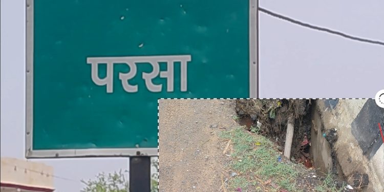 भोरे-विजयीपुर मुख्य मार्ग का परसा पुल बना हादसे का इंतजार! एप्रोच धंसा, दीवारों में दरारें, जिम्मेदार बेखबर
