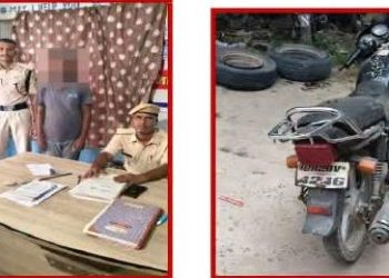 गोपालगंज पुलिस की बड़ी कामयाबी: मोटरसाइकिल चोरी गैंग का भंडाफोड़, चोरी की बाइक के पुर्जे-पुर्जे अलग करने वाला मुख्य आरोपी गिरफ्तार।