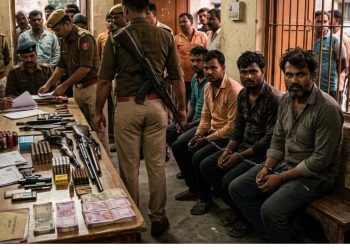 मुजफ्फरपुर: STF और जिला पुलिस का बड़ा एक्शन, पांच शातिर अपराधी गिरफ्तार, हथियार व नकद बरामद