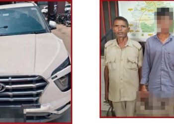 गोपालगंज पुलिस की बड़ी कार्रवाई: चेकिंग के दौरान धरे गए हरियाणा के दो शातिर कार चोर, चोरी की गाड़ी बरामद!