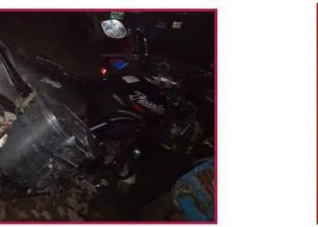 गुप्त सूचना के आधार पर लखपतिया मोड़ में छापेमारी, पूछताछ में बाइक चोरी की निकली