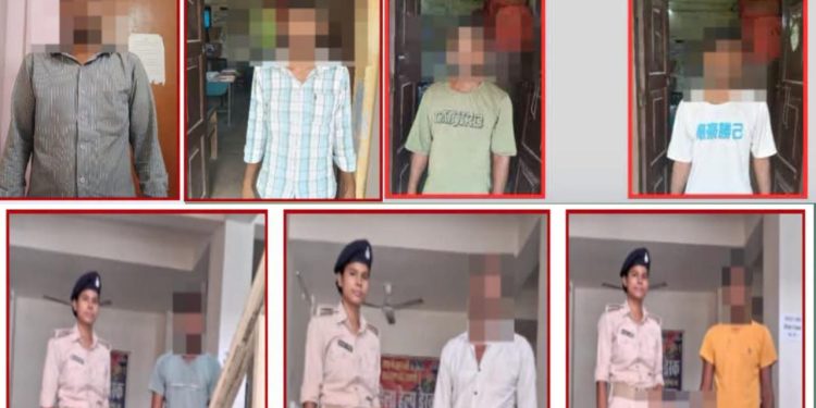 कटेया, बैकुंठपुर और SC/ST थाना पुलिस की संयुक्त कार्रवाई, विशेष अभियान में हत्या व हत्या के प्रयास के मामलों में वांछित अभियुक्तों को दबोचा गया।