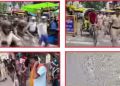 विधि-व्यवस्था बनाए रखने के लिए नगर थाना क्षेत्र के प्रमुख मार्गों पर पुलिस का पैदल मार्च, शांति भंग करने वालों पर होगी कड़ी कार्रवाई।
