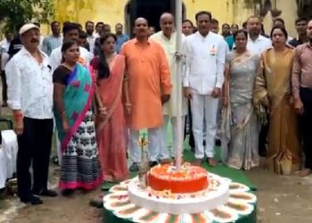 एमजी फिल्म ट्रेनिंग सेंटर परिसर में धूमधाम से मनाया गया स्वतंत्रता दिवस समारोह