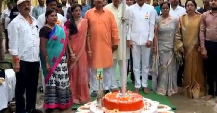 एमजी फिल्म ट्रेनिंग सेंटर परिसर में धूमधाम से मनाया गया स्वतंत्रता दिवस समारोह