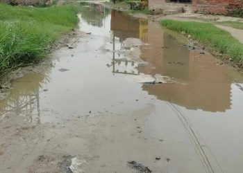 मांझा पूर्वी पंचायत में जल-निकासी व्यवस्था ध्वस्त, सड़कों पर बह रहा नाली का गंदा पानी