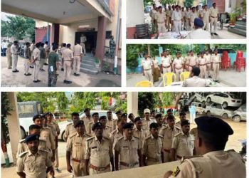 गोपालगंज में चला चौकीदार परेड अभियान, सुरक्षा व्यवस्था को लेकर पुलिस ने दिए सख्त निर्देश