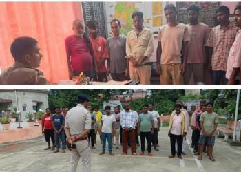 गोपालपुर में पुलिस का कड़ा एक्शन! गुंडा परेड में असामाजिक तत्वों को दी सख्त चेतावनी