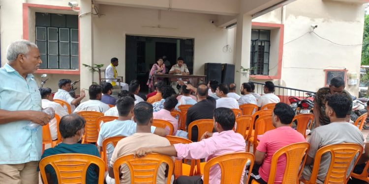 कटेया में महावीरी अखाड़ा को लेकर प्रशासनिक मुस्तैदी